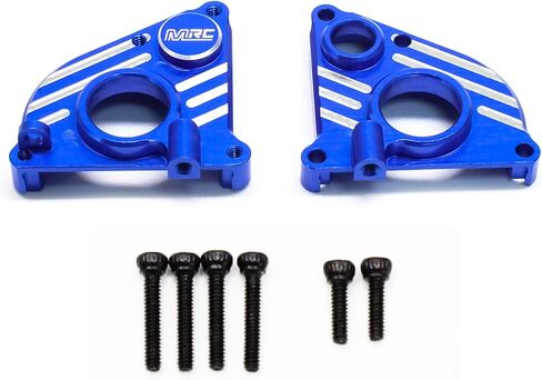 MRC SCX24 ترقية أجزاء سبيكة التصنيع باستخدام الحاسب الآلي غطاء علبة التروس علبة التروس قذيفة لوحة مناسبة لمحور المسار 1/24 (أزرق) in Kuwait