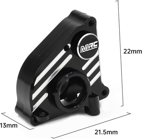 MRC SCX24 ترقية أجزاء سبيكة التصنيع باستخدام الحاسب الآلي غطاء علبة التروس علبة التروس قذيفة لوحة مناسبة لمحور المسار 1/24 (أزرق) in Kuwait