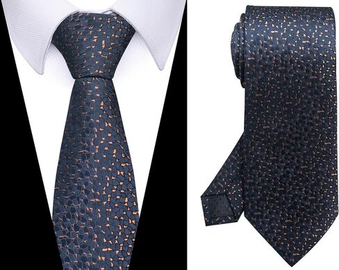 joy alice Tie For Men 6 PCS Necktie Woven Jacquard Neck Ties Set in Saudi Arabia