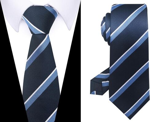 joy alice Tie For Men 6 PCS Necktie Woven Jacquard Neck Ties Set in Saudi Arabia