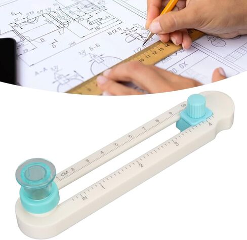 قاطعة دائرية لقص الورق، أداة قطع دائرية لقص القصاصات، أداة قطع للبطاقات، قاطعة ورق دائرية لبطاقات المعايدة DIY in Kuwait