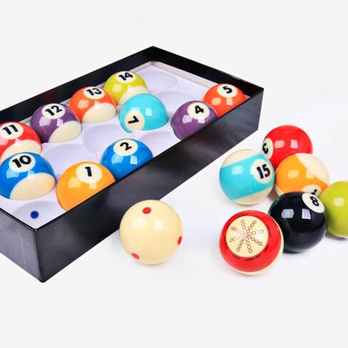 Pro Cup Pool Billiard Cue Ball Practice Training Artifact with 6 Dots (2-1/4'', 6 oz) in Saudi Arabia