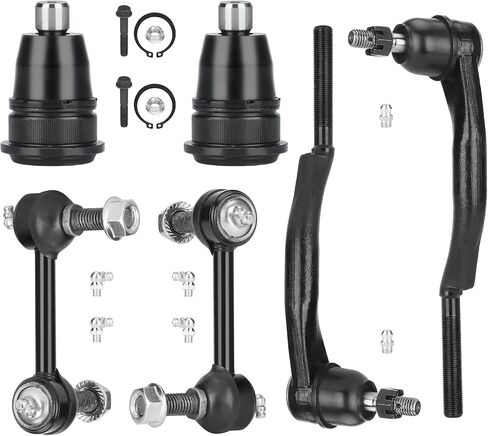 Front Lower Control Arm Support Bracket Suspension Kit Fit for Chevrolet Trailblazer, Fit for GMC Envoy 2002-2009, Fit for Buick Rainier 2004-2007, Bravada 2002-2004, with Ball Joint - 4 pcs in Saudi Arabia
