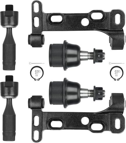 Front Lower Control Arm Support Bracket Suspension Kit Fit for Chevrolet Trailblazer, Fit for GMC Envoy 2002-2009, Fit for Buick Rainier 2004-2007, Bravada 2002-2004, with Ball Joint - 4 pcs in Saudi Arabia