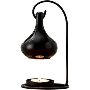 Black Tealight Wax Warmer, Essential Oil Warmer, Tea Light Candle Holder in Kuwait