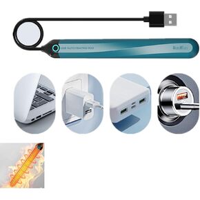 عصا تسخين مساحة USB للتحكم التلقائي في درجة الحرارة 46 درجة مئوية، ألعاب موحدة للتدفئة، طول كابل أكثر دفئًا 2.3 قدم (أرجواني) in Kuwait