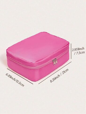 1PC Travel Makeup Brush Case – Waterproof Cosmetic Organizer with Detachable Compartments – Multi-Layer Storage for Brushes in Saudi Arabia