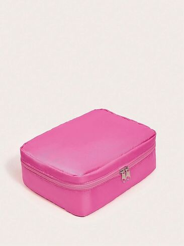 1PC Travel Makeup Brush Case – Waterproof Cosmetic Organizer with Detachable Compartments – Multi-Layer Storage for Brushes in Saudi Arabia