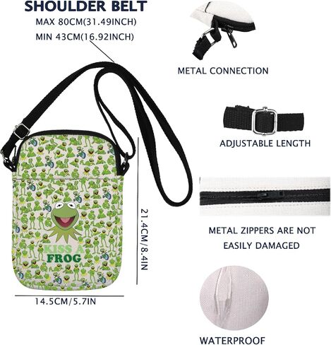 M Inspired Kiss A Frog Crossbody Bag M Cartoon Movie Fans Gift in Saudi Arabia