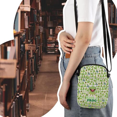 M Inspired Kiss A Frog Crossbody Bag M Cartoon Movie Fans Gift in Saudi Arabia