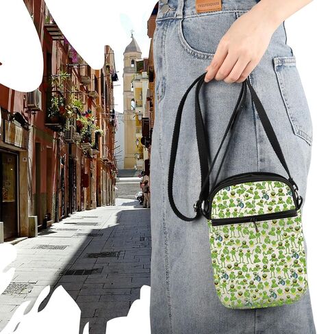 M Inspired Kiss A Frog Crossbody Bag M Cartoon Movie Fans Gift in Saudi Arabia
