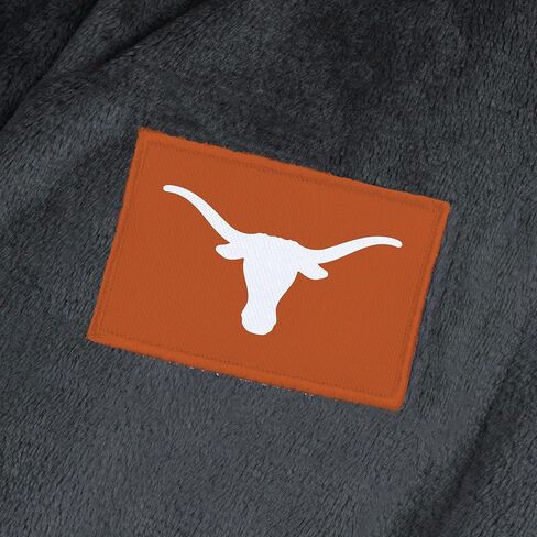 NCAA Texas Longhorns, Silk Touch Bathrobe, L/XL, Snipe Black in Saudi Arabia