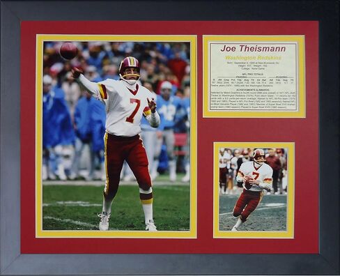 Joe Theismann 11" x 14" Framed Photo Collage by Legends Never Die, Inc. in Saudi Arabia