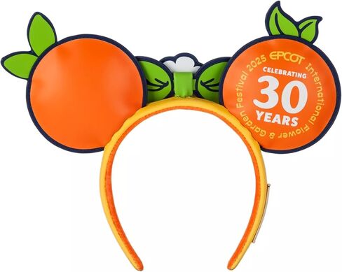 Theme Park Merchandise Dis ParksOrange Bird Lounge LF Ear Headband for Adults Epcot Flower & Garden Festival 2025 in Saudi Arabia