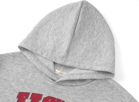 Novelty Print Hoodies for Boys - Soft Long Sleeve Pullover Shirt Size 6-18 in Saudi Arabia