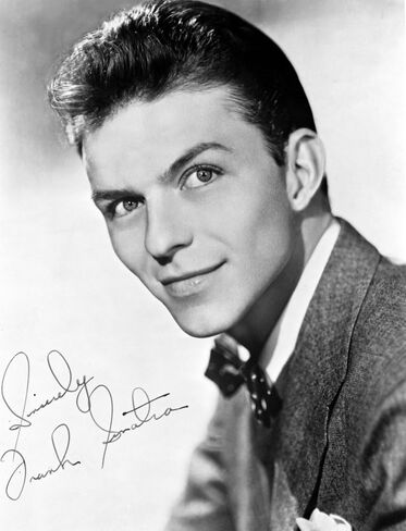 Frank Sinatra Photograph with Signature Photo Print (8 x 10) in Saudi Arabia