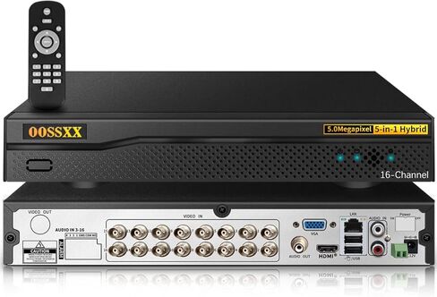 32-Channel 5.0 Megapixel NVR Network Video Recorder, Supports up to 32 x 5MP IP Cameras Max 8 TB Hard Drive (HDD Not Included) in Kuwait