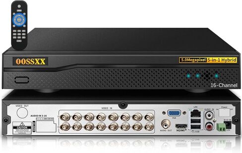 32-Channel 5.0 Megapixel NVR Network Video Recorder, Supports up to 32 x 5MP IP Cameras Max 8 TB Hard Drive (HDD Not Included) in Kuwait