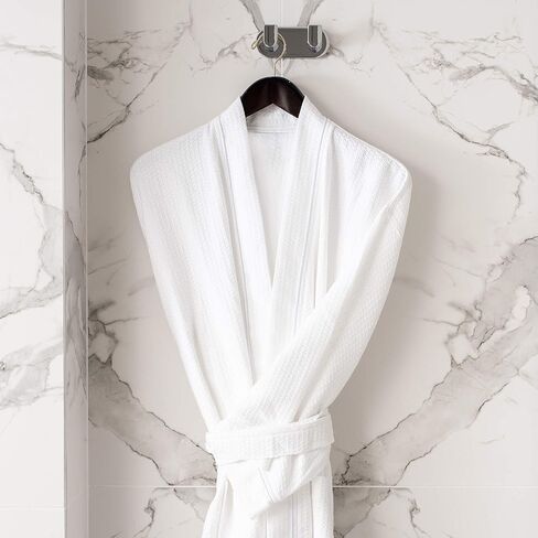 Diamond Kimono Robe - White - One Size in Saudi Arabia