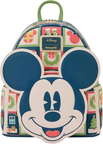 Loungefly Disney Mickey and Minnie Holiday Mini Backpack in Saudi Arabia