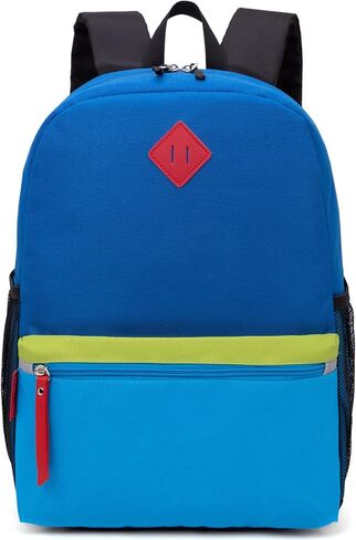 HawLander Little Kids Backpack for Boys or Girls, Toddler School Bag Fits 3 to 6 years old, D Green Blue, 15 Inch in Saudi Arabia