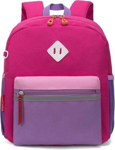 HawLander Little Kids Backpack for Boys or Girls, Toddler School Bag Fits 3 to 6 years old, D Green Blue, 15 Inch in Saudi Arabia