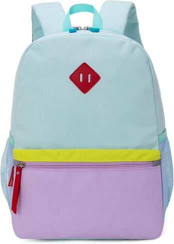 HawLander Little Kids Backpack for Boys or Girls, Toddler School Bag Fits 3 to 6 years old, D Green Blue, 15 Inch in Saudi Arabia