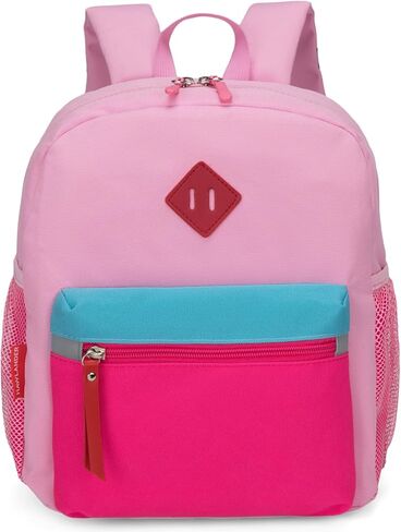 HawLander Little Kids Backpack for Boys or Girls, Toddler School Bag Fits 3 to 6 years old, D Green Blue, 15 Inch in Saudi Arabia