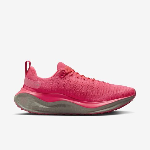 Nike InfinityRN 4 Women's Road Running Shoes (DR2670-602, Hot Punch/Black/Aster Pink/Light Iron Ore) Size 8 in Saudi Arabia