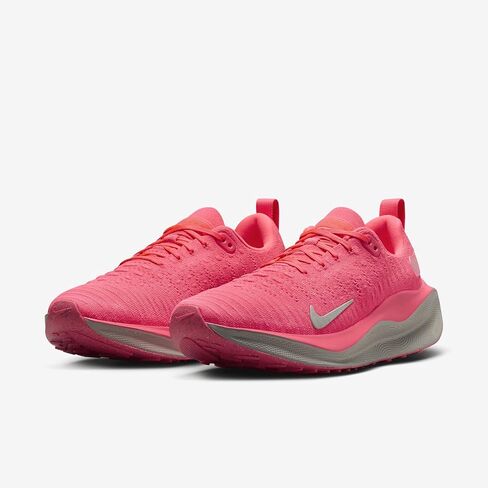 Nike InfinityRN 4 Women's Road Running Shoes (DR2670-602, Hot Punch/Black/Aster Pink/Light Iron Ore) Size 8 in Saudi Arabia