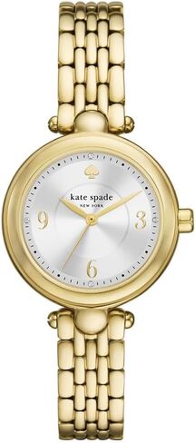 Kate Spade New York Women's Gracie Gold-Tone Stainless Steel Watch (Model: KSW1871) in Saudi Arabia