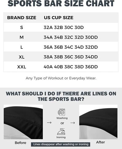 Sports Bras for Women High Support Large Bust, Outdoors High Impact Yoga Wireless Padded Bras for Sagging Breasts Padded Low Back Athletic Sleep Workout Strappy Racerback Sports Bra Black and White M in Saudi Arabia