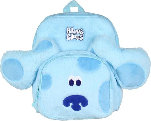 INTIMO Blue's Clues Plush Character Cartoon Face 12 Inch Backpack For Daily Use in Saudi Arabia