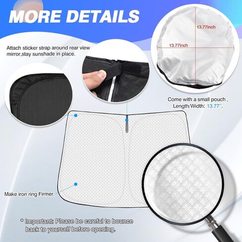 Sunshades for Mazda CX-90 2024-2025 CX90 Accessories Windshield Sun Shade Side Rear Window Shade Cover Sun Visor Shield Privacy Protection Keep Vehicle Cool Black 8PCS in Saudi Arabia