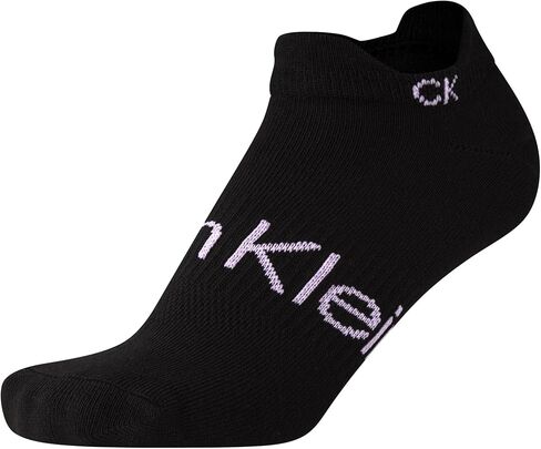 Calvin Klein Men's No Show Socks - 6 Pack Performance Cushion Tab Low Cut for Sneakers Loafers Boat Shoes Size: Size in Saudi Arabia