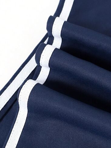 1 Piece Boys' Teenage Retro Casual Street Style Stylish Casual Straight-Leg Cargo Pants with Side in Saudi Arabia