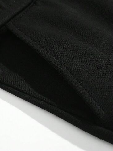 1 Piece Boys' Teenage Retro Casual Street Style ' Stylish Casual Comfortable Fleece-Lined Jogger Pants for Workout in Saudi Arabia