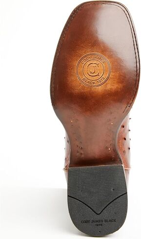 كودي جيمس بلاك 1978 رجال 1978&Reg; حذاء Hayward Exotic Ostrich Western - Bbxfa25l3-4 in Kuwait