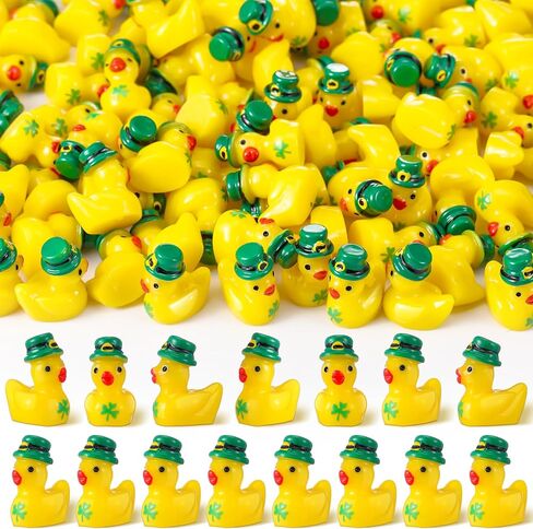 Weysat 210 Pcs Valentines Day Resin Mini Ducks Valentine's Day Red Pink White Heart Tiny Resin Ducks Bulk Tiny Miniature Duck for Micro Garden Landscape Decoration Craft Party Favors in Saudi Arabia
