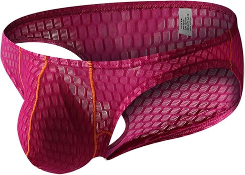 WINDAY Men's Briefs Lace Mesh Low Rise Bikini Briefs Soft Breathable Underwear in Saudi Arabia