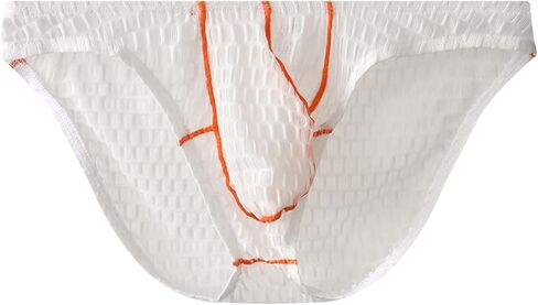 WINDAY Men's Briefs Lace Mesh Low Rise Bikini Briefs Soft Breathable Underwear in Saudi Arabia