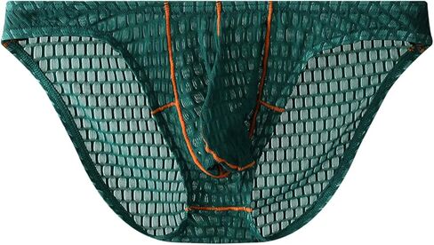 WINDAY Men's Briefs Lace Mesh Low Rise Bikini Briefs Soft Breathable Underwear in Saudi Arabia