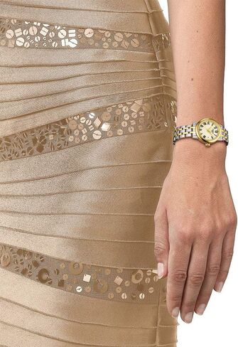 Tissot Classic Dream Stainless Steel Dress Watch Gold T1292102226300 in Saudi Arabia