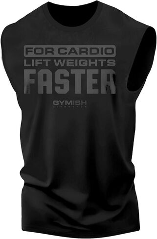 for Cardio Lift Weights Faster Workout Tanks for Men, Gym Muscle Tank Top in Saudi Arabia