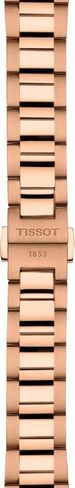 Tissot PR 100 34mm, Swiss Quartz Watch for Women, Stainless Steel with Rose Gold PVD Case, Brown Dial, T1502103329100 in Saudi Arabia