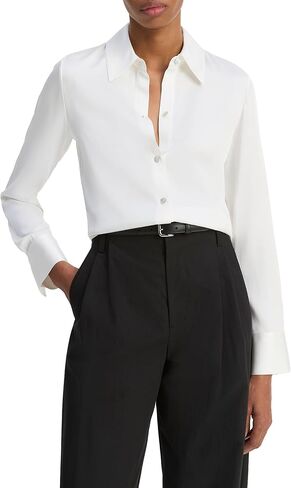 Vince Womens Slim Fit Classic Shirt in Kuwait