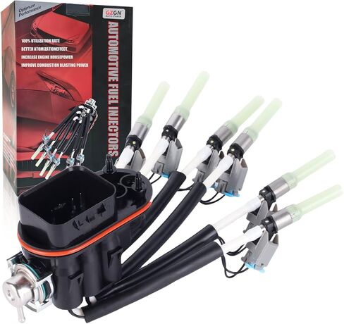 حاقن الوقود العنكبوت FJ504 متوافق مع GMC K3500 يوكون كاديلاك شيفروليه إسكاليد C1500 سوبربان إكسبريس 1500 3500 K2500 P30 P3500 Savana V8 5.0L 5.7L 1996-2002 رقم OE 89060440 17114163 in Kuwait