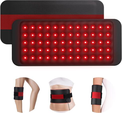 comfytemp 24 '' × 17 '' وسادة العلاج بالضوء الأحمر الكبير للجسم ، FSA HSA مؤهلة بالقرب من وسادة العلاج بالضوء بالأشعة تحت الحمراء مع 320 LED ، غلاف الضوء 48W لتخفيف آلام المفاصل الخلفية ، 660 نانومتر و 850 نانومتر in Kuwait