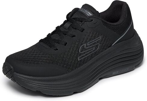 Skechers Men's Engineered Mesh Slip Resistant Max Cushioning Endeavour Lace Up Food Service Shoe in Saudi Arabia