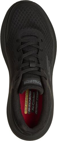Skechers Men's Engineered Mesh Slip Resistant Max Cushioning Endeavour Lace Up Food Service Shoe in Saudi Arabia